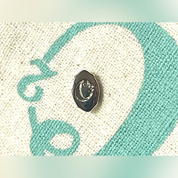 Origami Owl Living Lockets HTF Retired Football Floating Charm - Picture 2 of 2